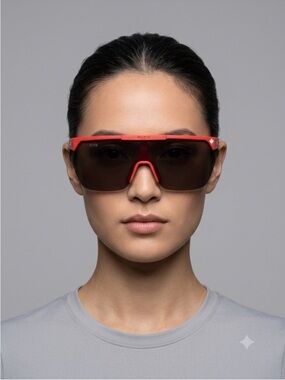 Kits Red Canada Visor Cycling
Sunglasses - Unisex